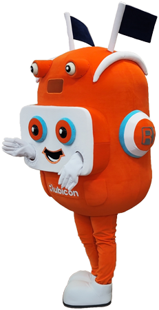 Elabika strój promocyjny stylizowany na robota Rubicon